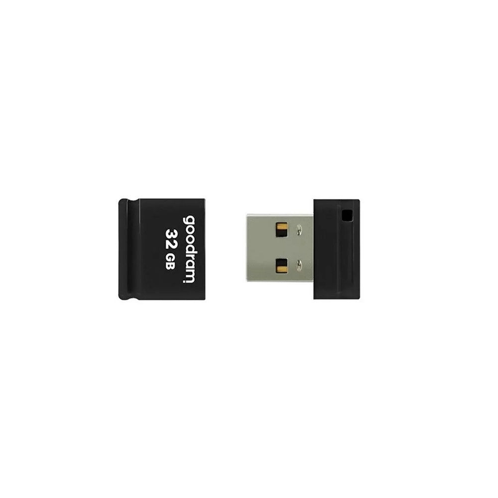 Trade Shop - Nano Pendrive Chiavetta Di Memoria Usb Tipo A Upi2 32 Gb Usb 2.0 Nera Upi2-32gb -