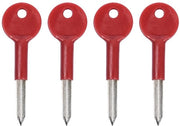 Chiave di sicurezza per finestra 4 pezzi - Chiave di sicurezza per serrature - Chiave per inferriata - Chiave di apertura di sicurezza - Accessori di sicurezza aggiuntivi - Maniglia comoda - Chiave per serratura di finestra