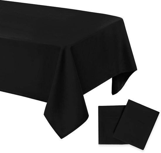 DWCN 2-pack tappeto da tavolo, impermeabile, lavabile, tovaglioli da tavolo, tovaglioli per eetkamer, giardino, festa, matrimonio o uso domestico, 140x200cm