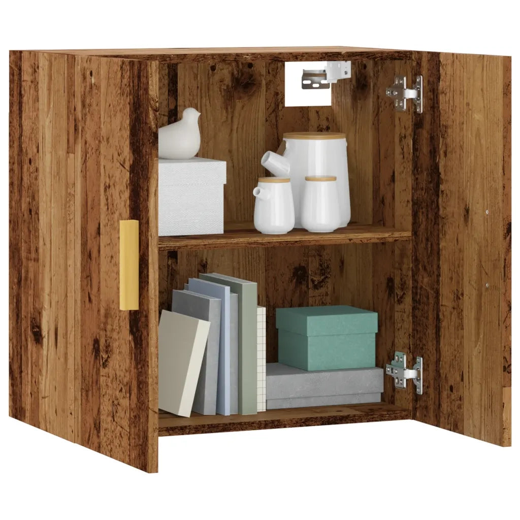 Armadietto a Muro | Mobile a Parete Legno Vecchio 60x31x60 cm in Truciolato