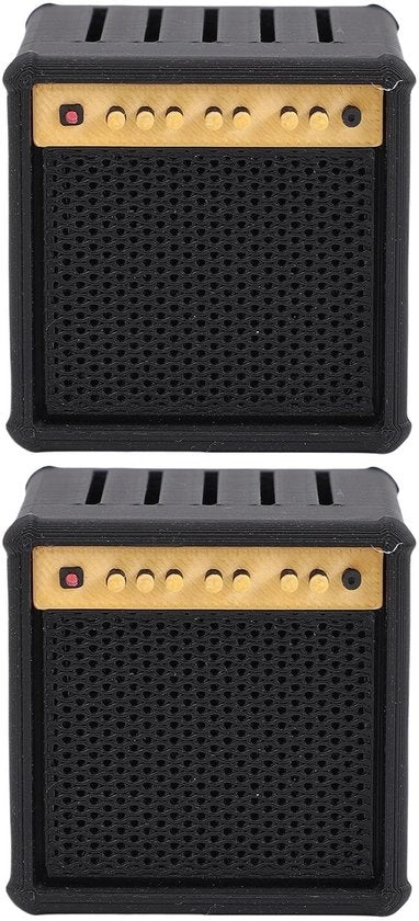 Organizzatore Decorativo per Chitarre 2 Pezzi - Scatola per Chitarre - Organizzatore per Casa - Slot Utili - Design Stilizzato - Per Chitarre - Supporto per Pizzelle