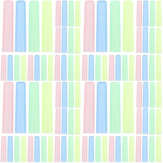 Peninei in plastica per matite 100 pezzi - Dimenti per matite colorate per scuola, ufficio e casa. Peninei pratici in diverse colori. Facili da utilizzare.
