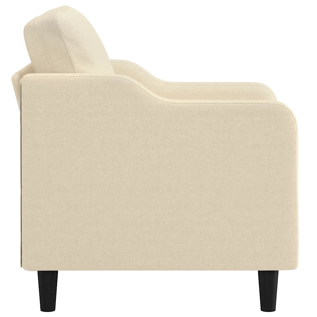 Poltrona Crema 60 cm in Tessuto 359345
