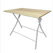 TAVOLO THINY BIG INMETALLO CON PIANO MDF 100X70X75h - BIACCHI E.