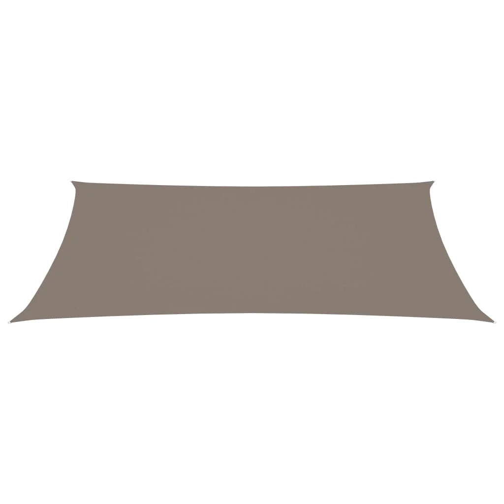 Vela ombreggiante/ombrellone rettangolare in tessuto Oxford 2,5 x 5 m tortora 02_0009586