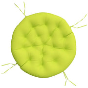 Cuscino Rotondo Verde Chiaro ? 100x11 cm in Tessuto Oxford