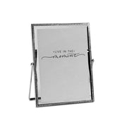 PORTAFOTO VERTICALE IN METALLO 13X18 CM COLORE SILVER