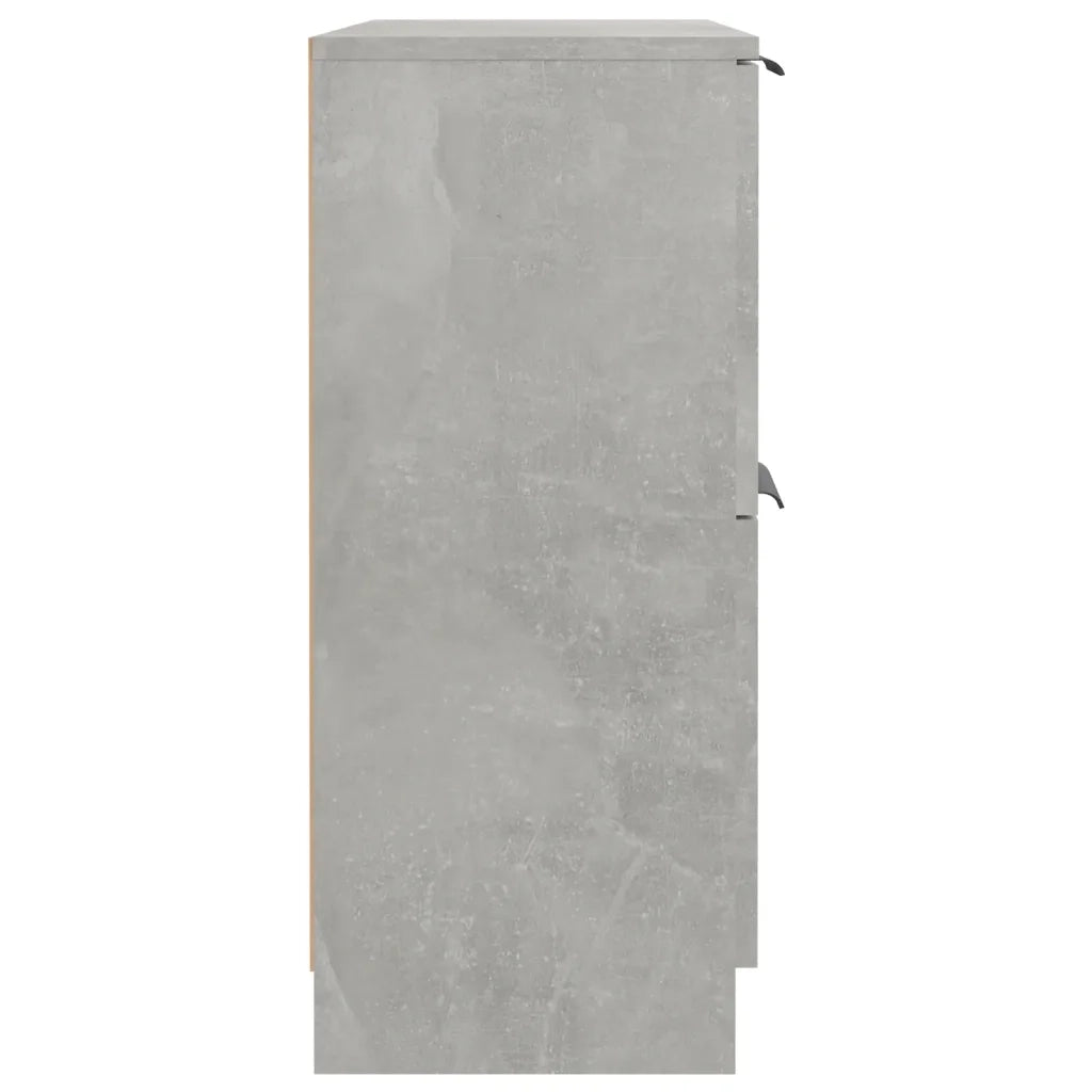 Credenza Grigio Cemento 60x30x70 cm in Legno Multistrato 811101