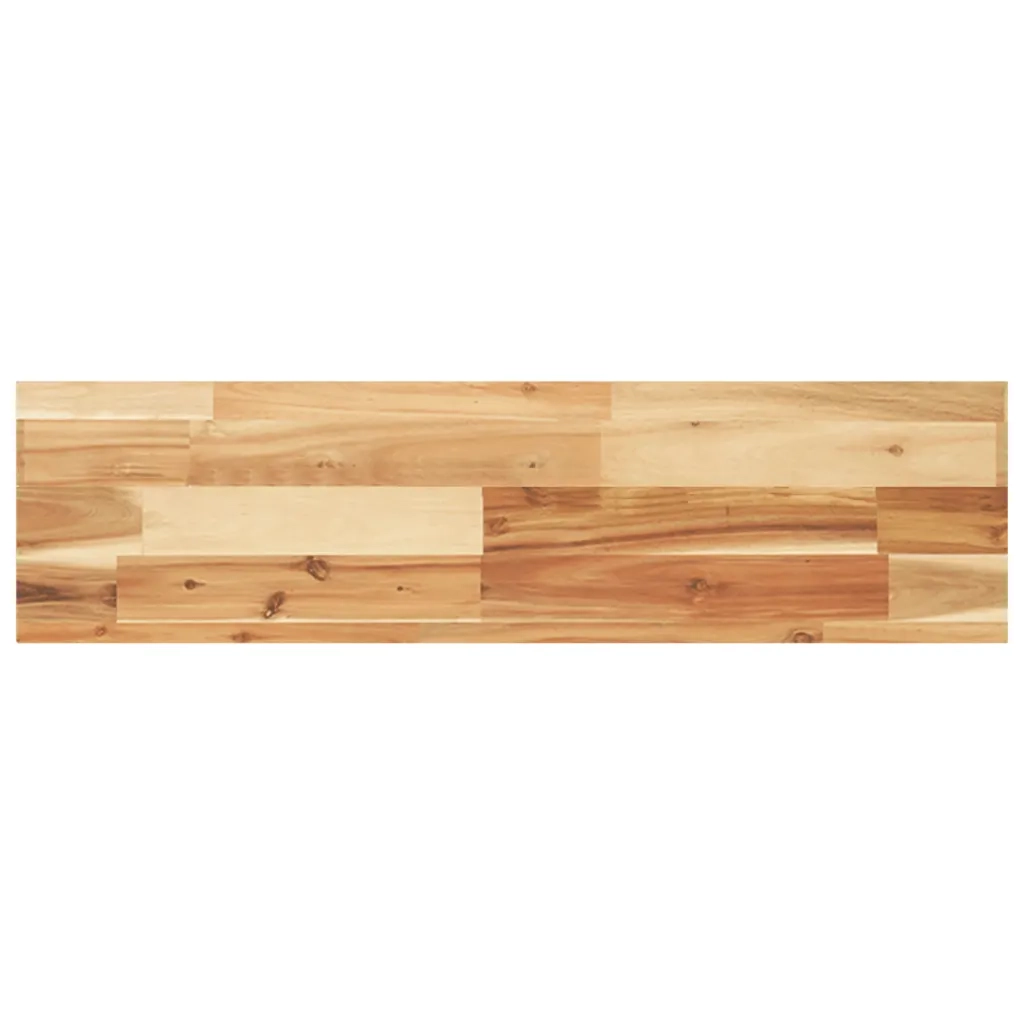 Mensole da Parete 3 pz 80x20x4 cm Legno Acacia Rifinito a Olio
