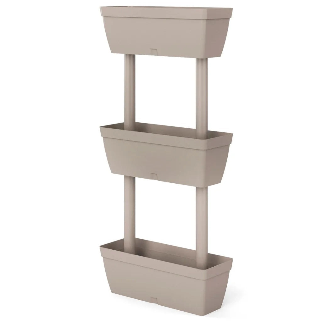 Fioriere | Cassetta per fiori | Vaso da Giardino 6 pz Grigio Talpa