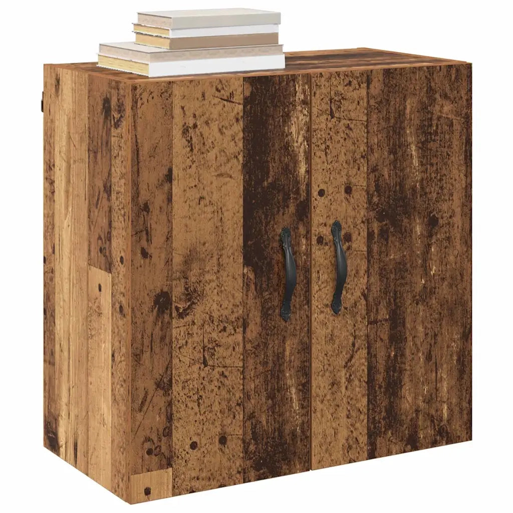 Mobiletto a muro Legno vecchio 60 x 31 x 60 cm 879549