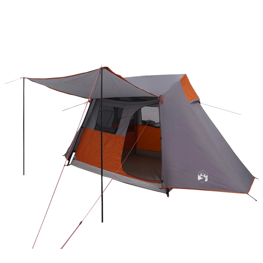 Tenda a tunnel Grigio e arancione 475 x 220 x 192 cm 42017429