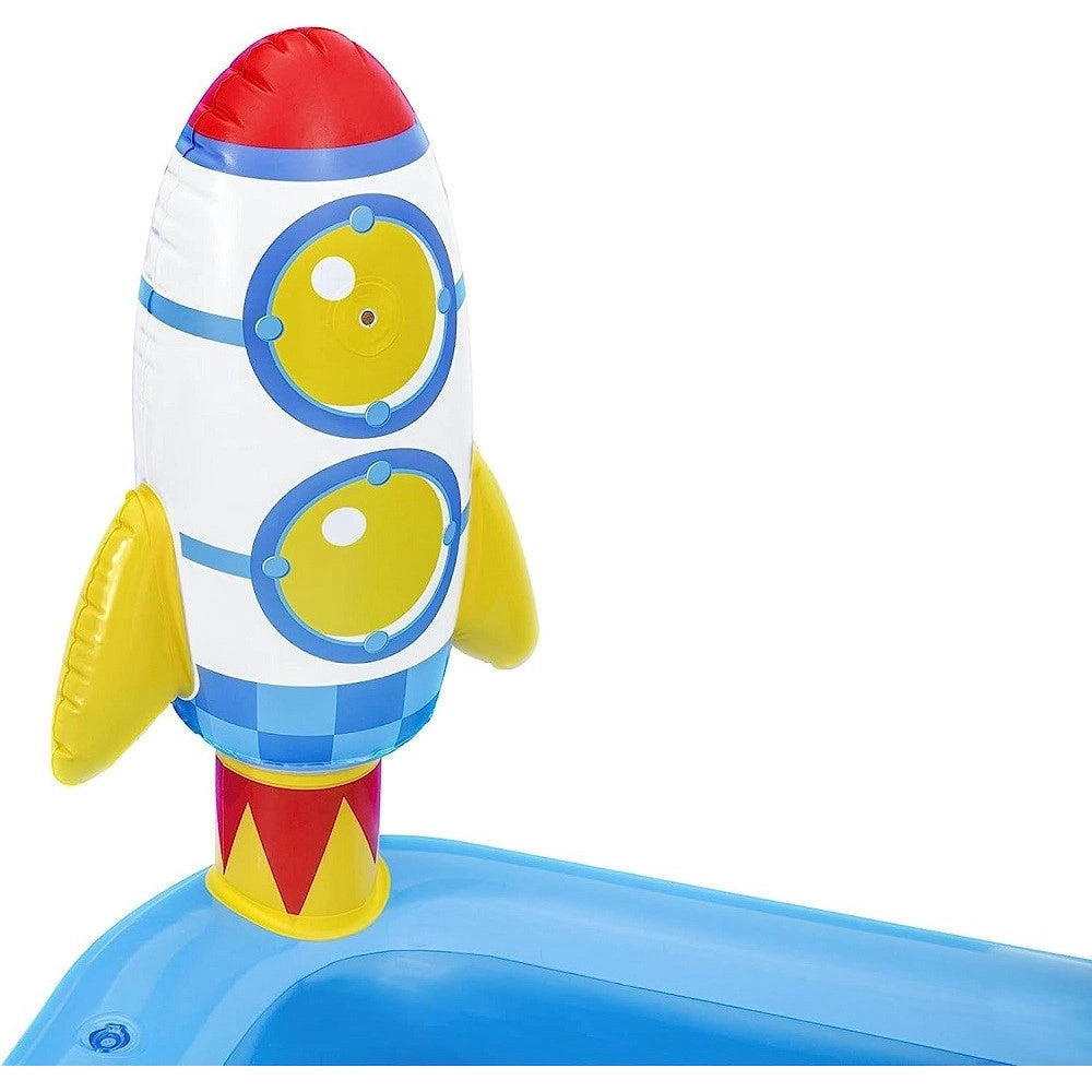 Trade Shop - Play Center Piccolo Astronauta Gonfiabile 228x206x84 Cm Piscina Giardino 53126 -