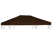 Copertura Superiore per Gazebo 310 g/mÂ² 3x4 m Marrone cod mxl 72701