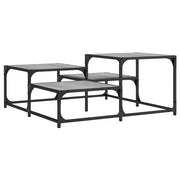 Tavolino salotto | Tavolino da caff¨¨ | Tavolino da Soggiorno Grigio Sonoma 87,5x87,5x40cm Legno Multistrato