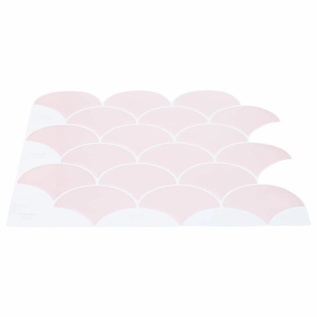 Piastrella a scaglie di pesce 10 pcs Rosa chiaro 30 x 30 cm