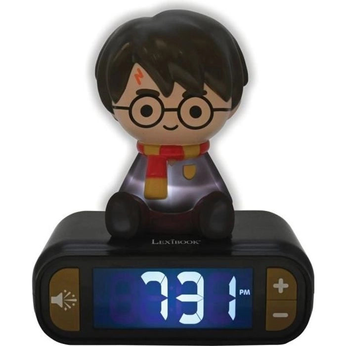 HARRY POTTER - Sveglia digitale - Luce notturna 3D ed effetti sonori