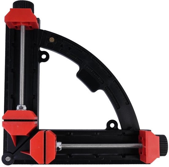 Verstelbare Hoekklem 30-90 Gradi - Hoekklemmen Portatili - Lavorazione del Legno - Assemblaggio di Mobili - Design Ergonomico - Costruzione Robusta - Klem