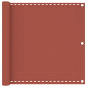 Paravento da Balcone Terracotta 90x600 cm in HDPE cod mxl 19627