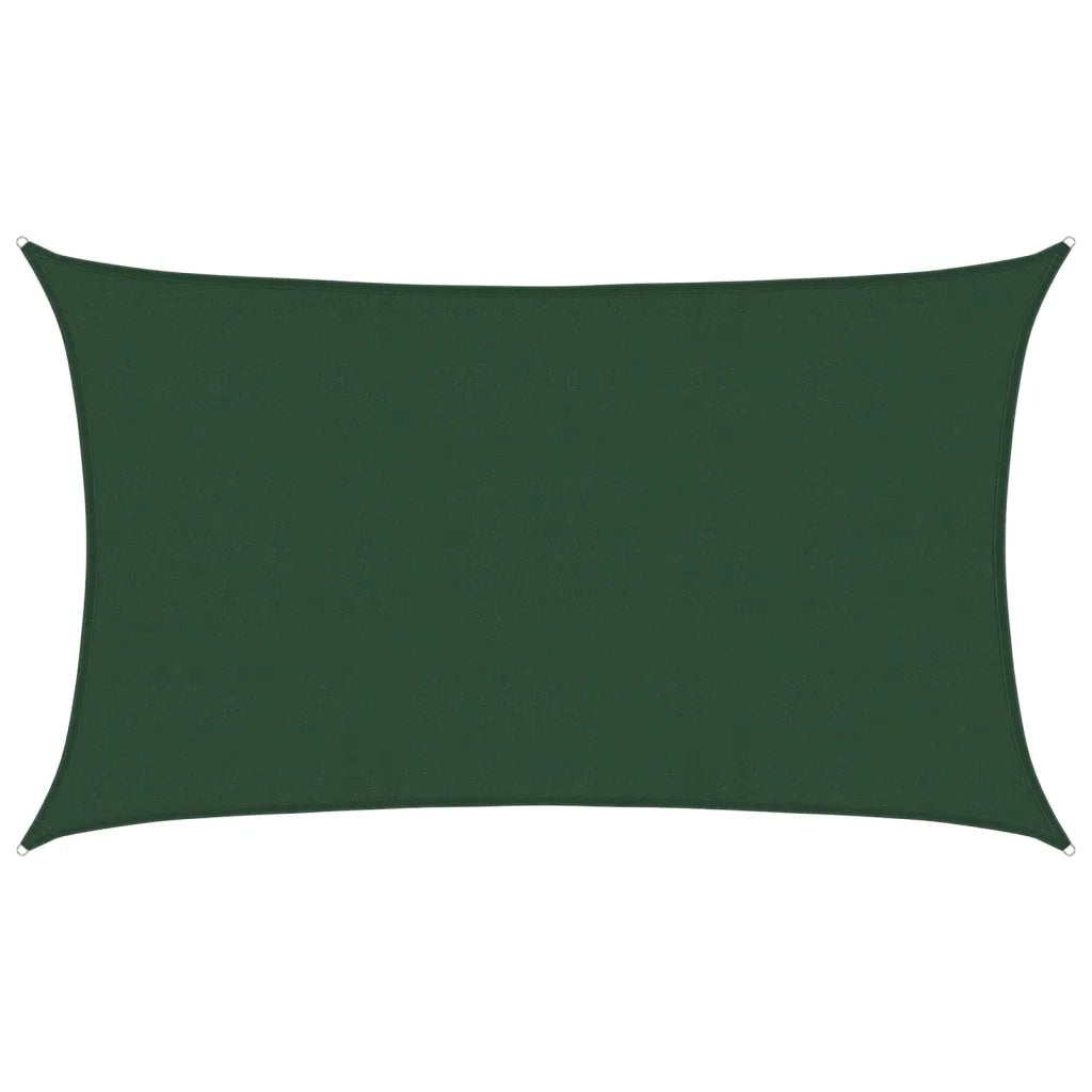 Vela Parasole 160 g/m² Verde Scuro 5x8 m in HDPE 311468