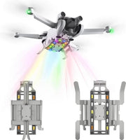 Pannello di atterraggio pieghevole con illuminazione LED Flash per Drone DJI Mini 3 Pro - Colorato e avanzato