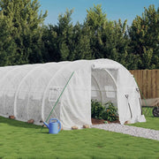 Serra con Telaio in Acciaio Bianco 24 mÂ² 8x3x2 mcod mxl 100716