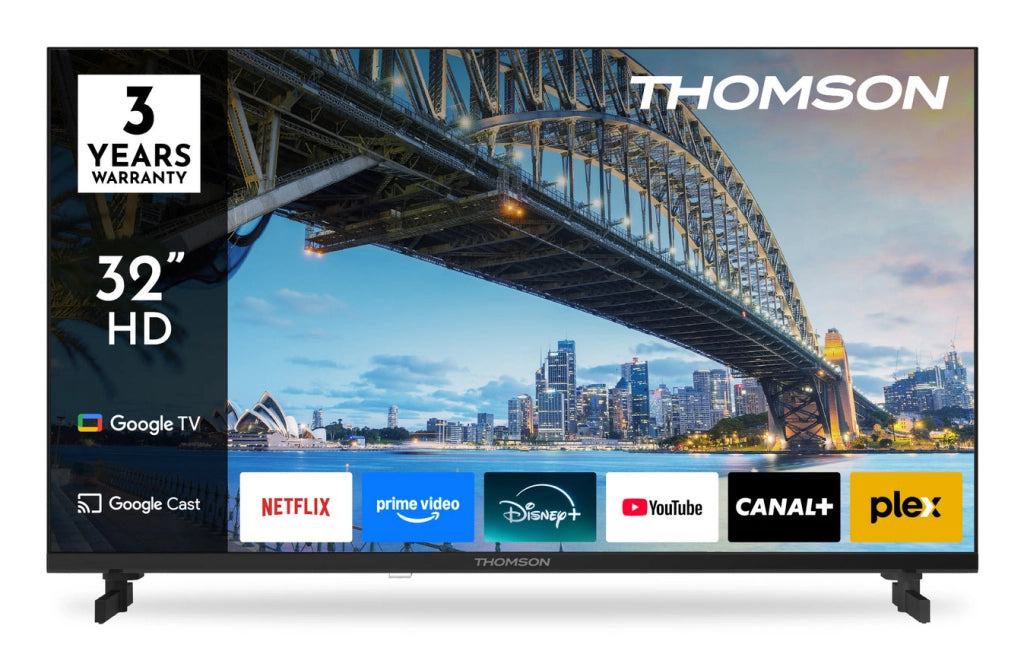 TV 32 THOMSON LED  SMART GOOGLE TV T2/C2S2 GOOGLE TV