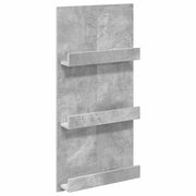 Scaffale per riviste Grigio cemento 51 x 11 x 102 cm CFW2159118