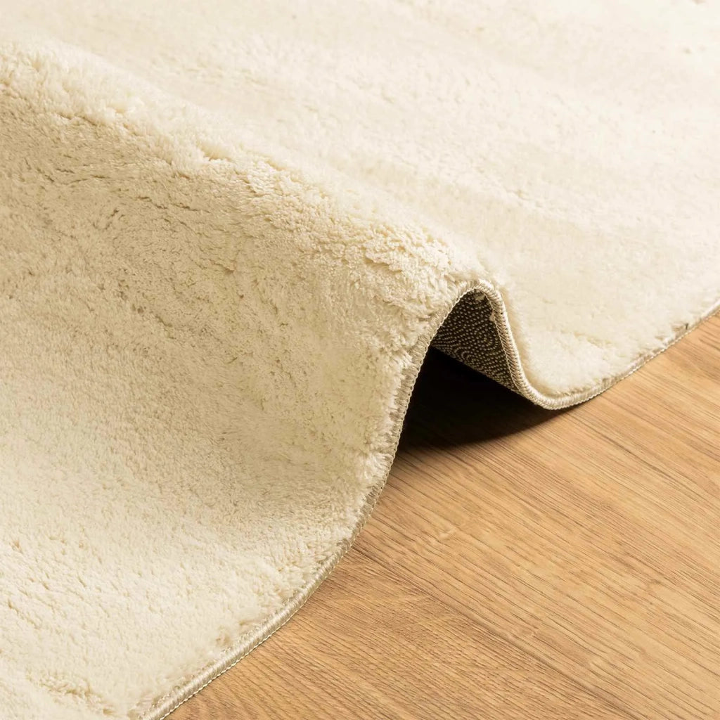 Tappeti per area HUARTE Crema 1000 x 80 cm Poliestere