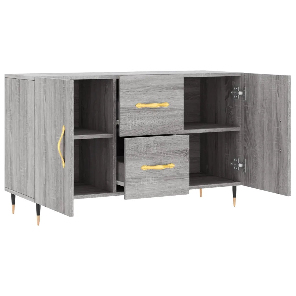 Credenza Grigio Sonoma 100x36x60 cm in Legno Multistrato 828154