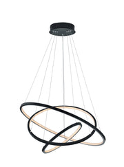 Lampada a Sospensione da Interno a LED in Metallo Antracite