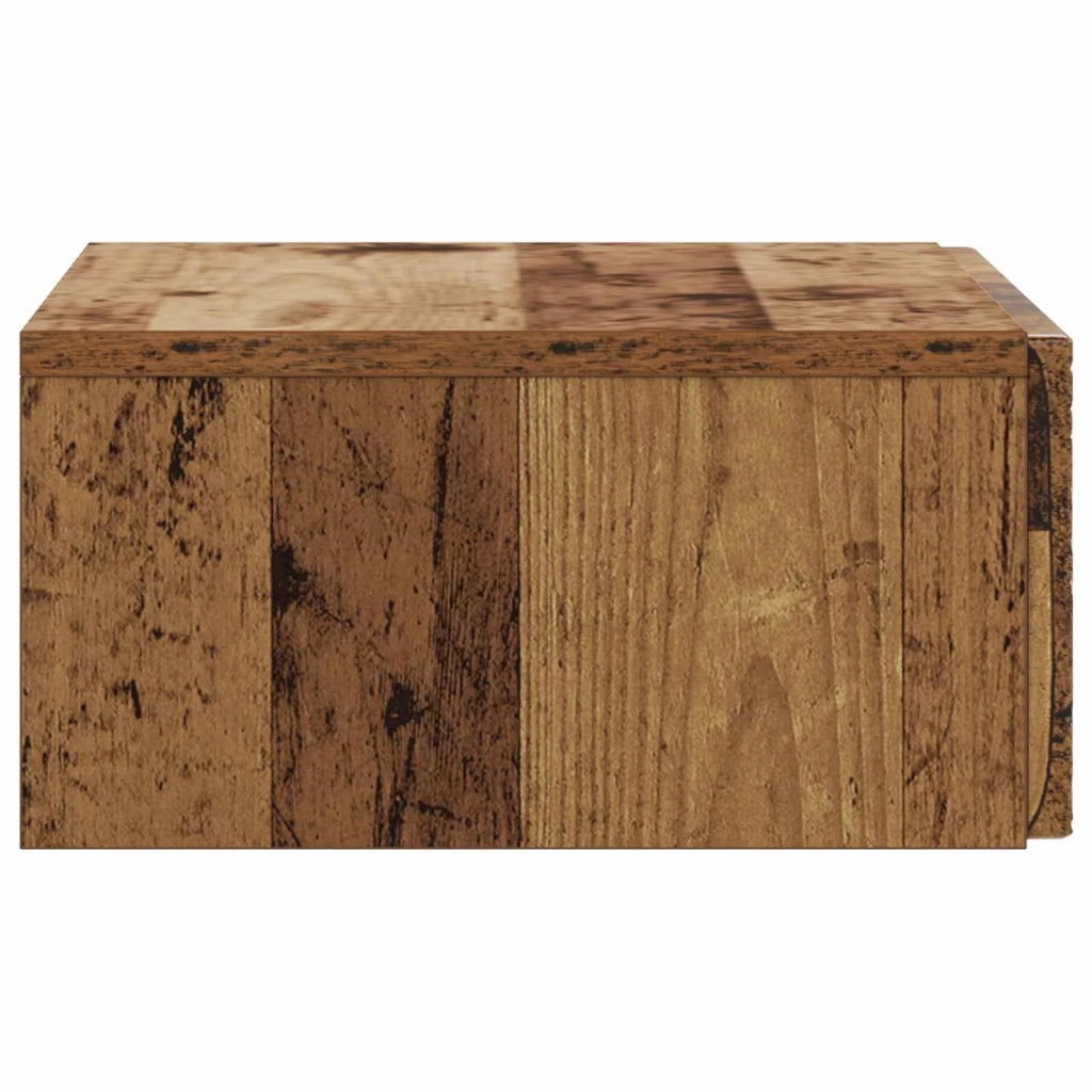 Tavolino da Parete Laterale Legno antico 59 x 34,5 x 17 cm 898833