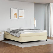Struttura Letto a Rete a Molle Crema 160x200 cm in Similpelle 3121055