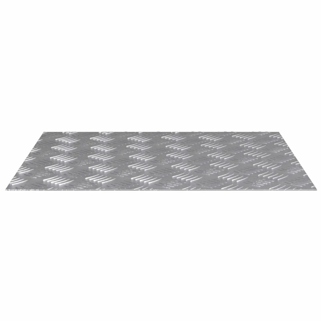 Gradini per Scale 4 pcs Argento 60 x 50 cm Alluminio