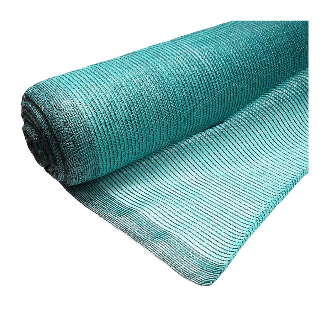 Rete ombreggiante 85% larghezza 1.5M e lunghezza 100M verde in polietilene con protezione UV.