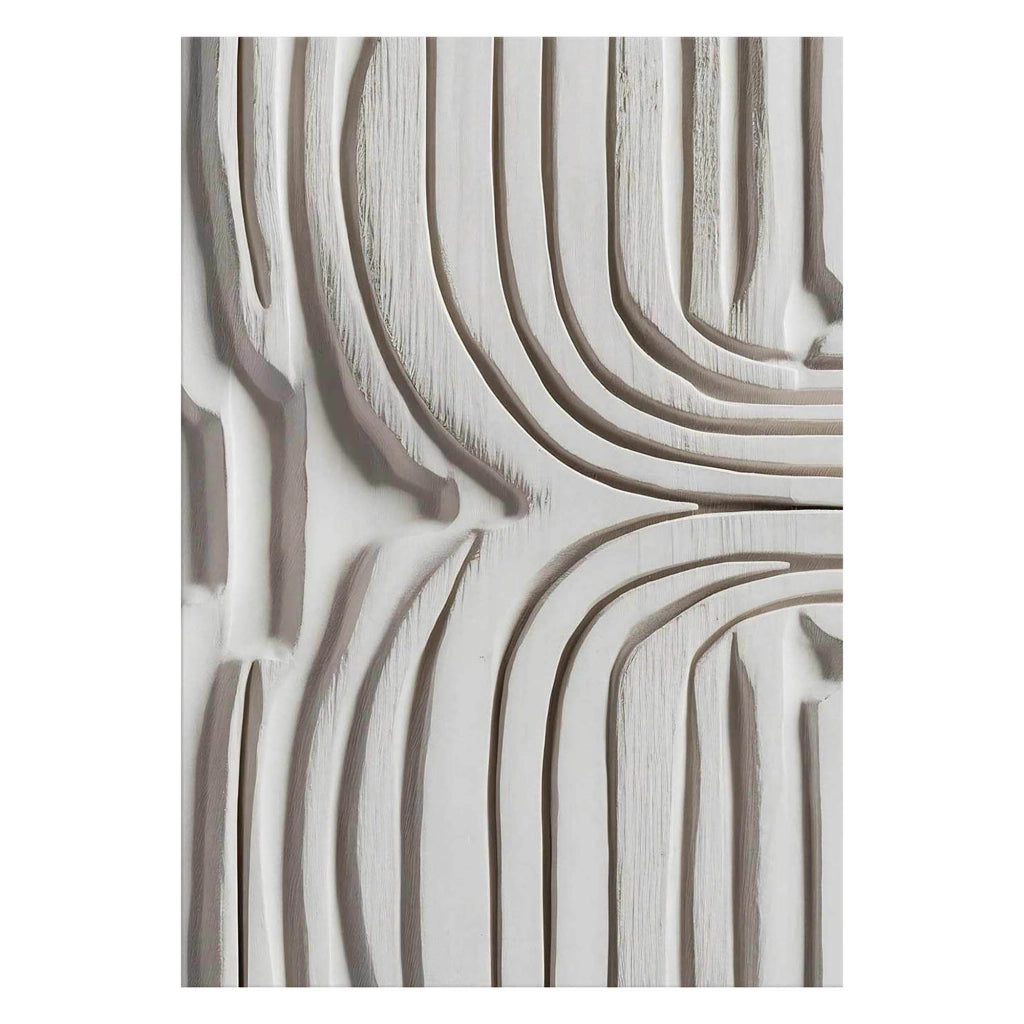 Naga, Quadro Materiale Struttura in Tessuto, 70x100h cm Multicolore