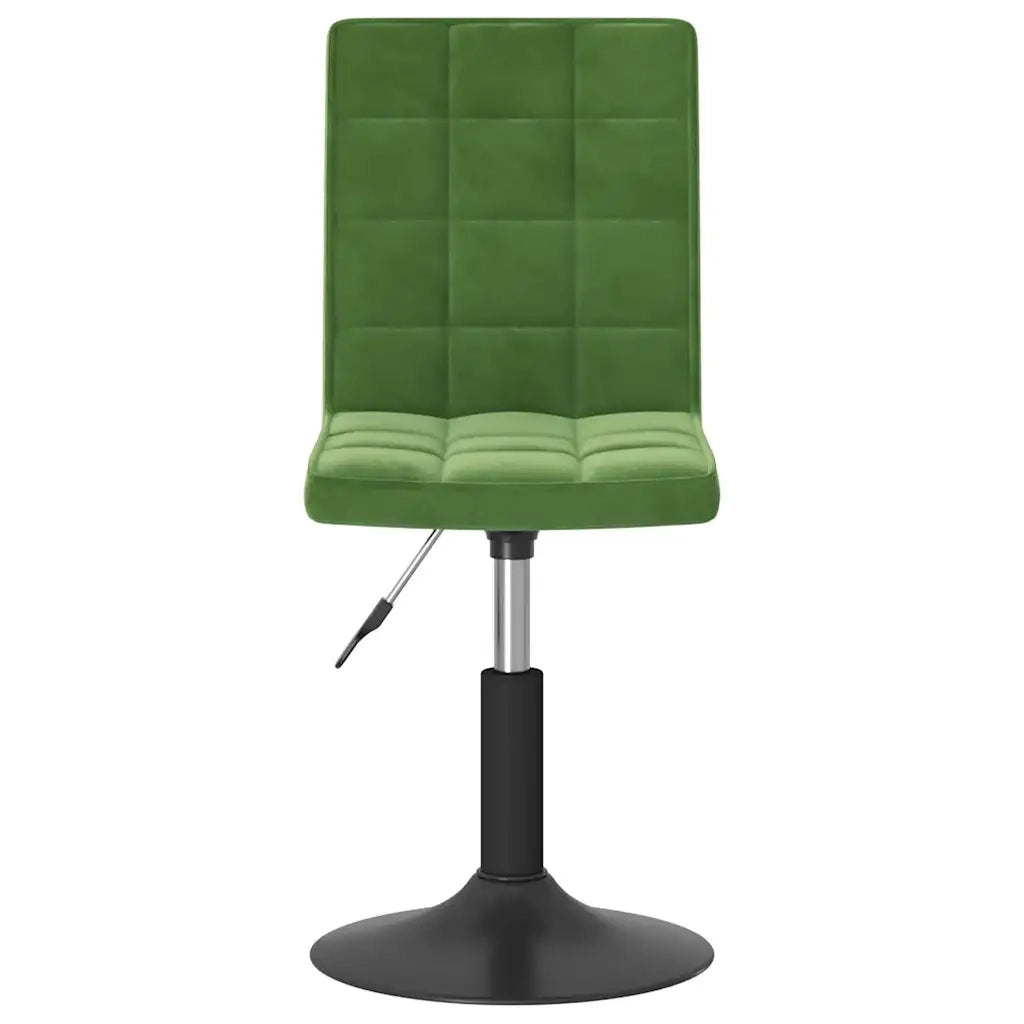 Sedie da Pranzo Girevoli 4 pz Verde Scuro in Velluto 3089292