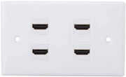 Connettore HDMI - Pannello di connessione per TV HD - Duraturo e sicuro - Senza connettore a saldatura HDMI - Impianto elettrico tecnico.