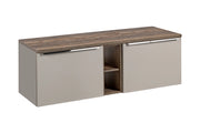 Set mobili bagno 140 cm con piano Santa Fe Taupe 140 cm