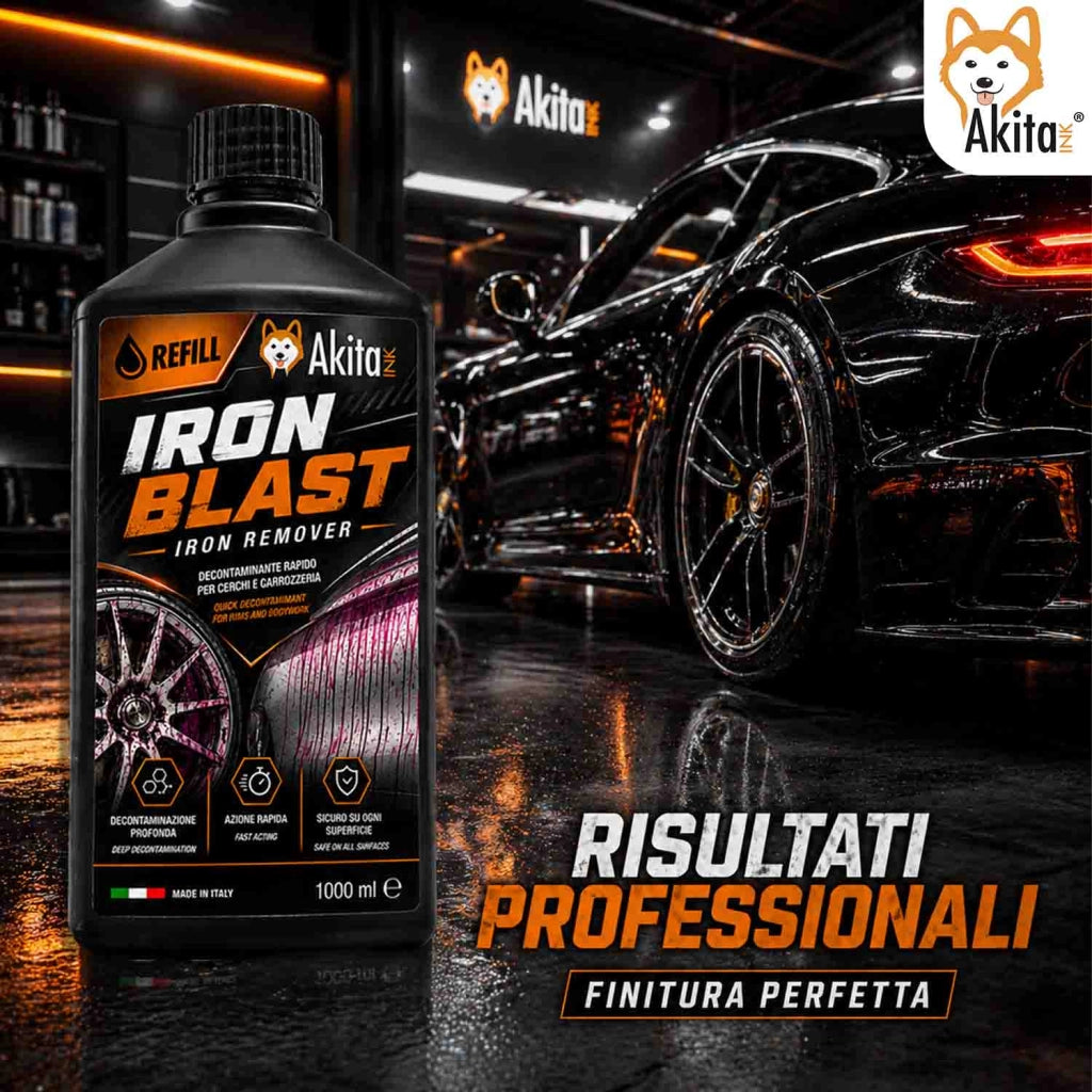 Akitaink Iron Blast 1000 ml Decontaminante Cerchi