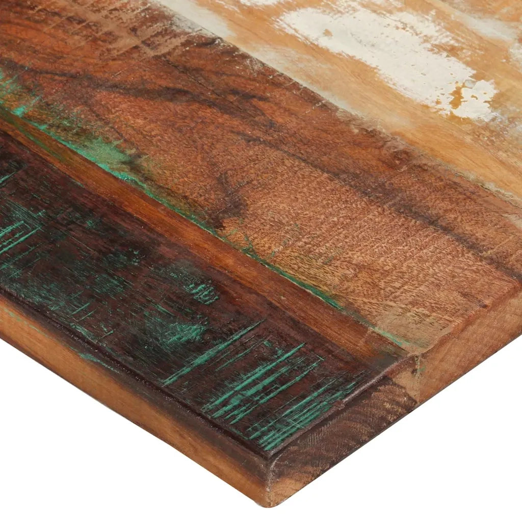 vidaXL Piano Tavolo Rettangolare 60x120 cm 25-27 mm Legno di Recupero
