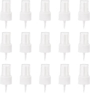Spremi dotti riciclabili bianchi (50 pezzi) per oli essenziali - Ideali per spray capelli e corpo - 24/410 sottile diffusore a spruzzo