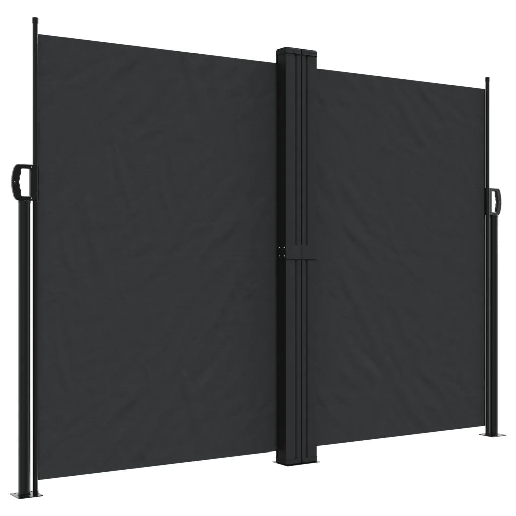 Tendada Sole Laterale Retrattile Nera 180x600 cmcod mxl 91673