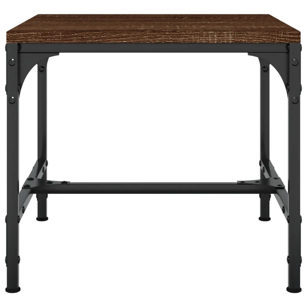 Tavolini 2pz Nerorovere marrone 40x40x35cm in Legno Multistrato 819411