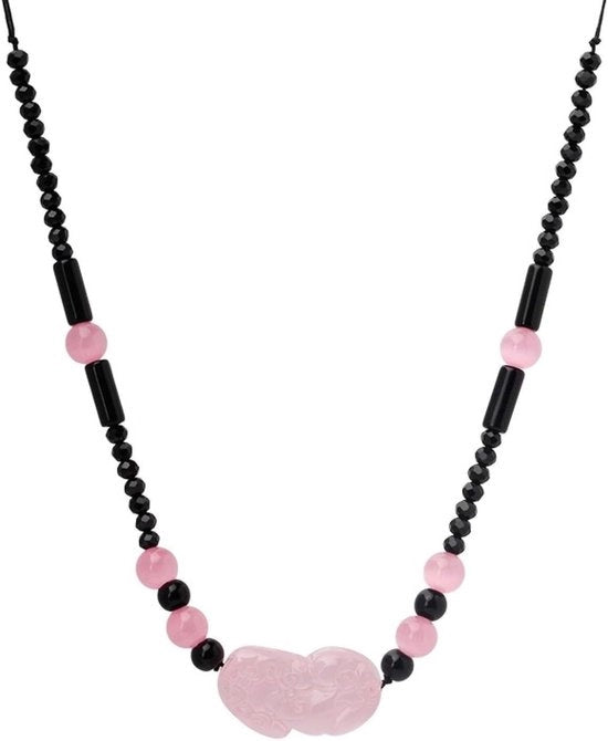 Hanger a cristalli premium - rosso - collana chakra per uomo e donna - meditazione e yoga - energia di guarigione spirituale