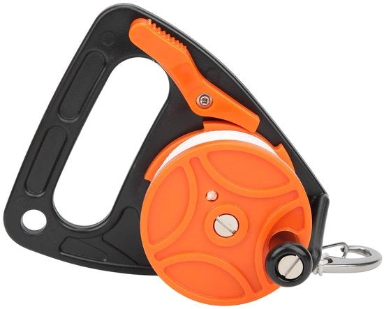 Raccordo subacqueo a spola 46m/150ft - Raccordo subacqueo multifunzionale - Materiale ABS - Manico - Peso ridotto 317g - Interfaccia facile da utilizzare - Raccordo subacqueo a spola
