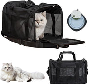 Cassa di trasporto per animali opaca da viaggio e trasporto, trasportabile, 45 x 30 x 30 cm - Capacità di carico 77 kg