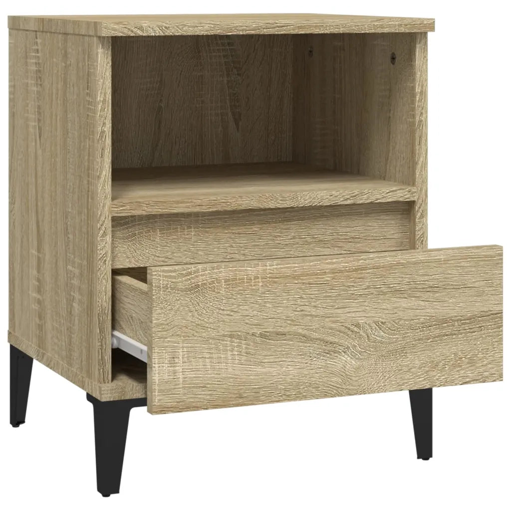 Comodino Rovere Sonoma 40x35x50 cm cod mxl 66570
