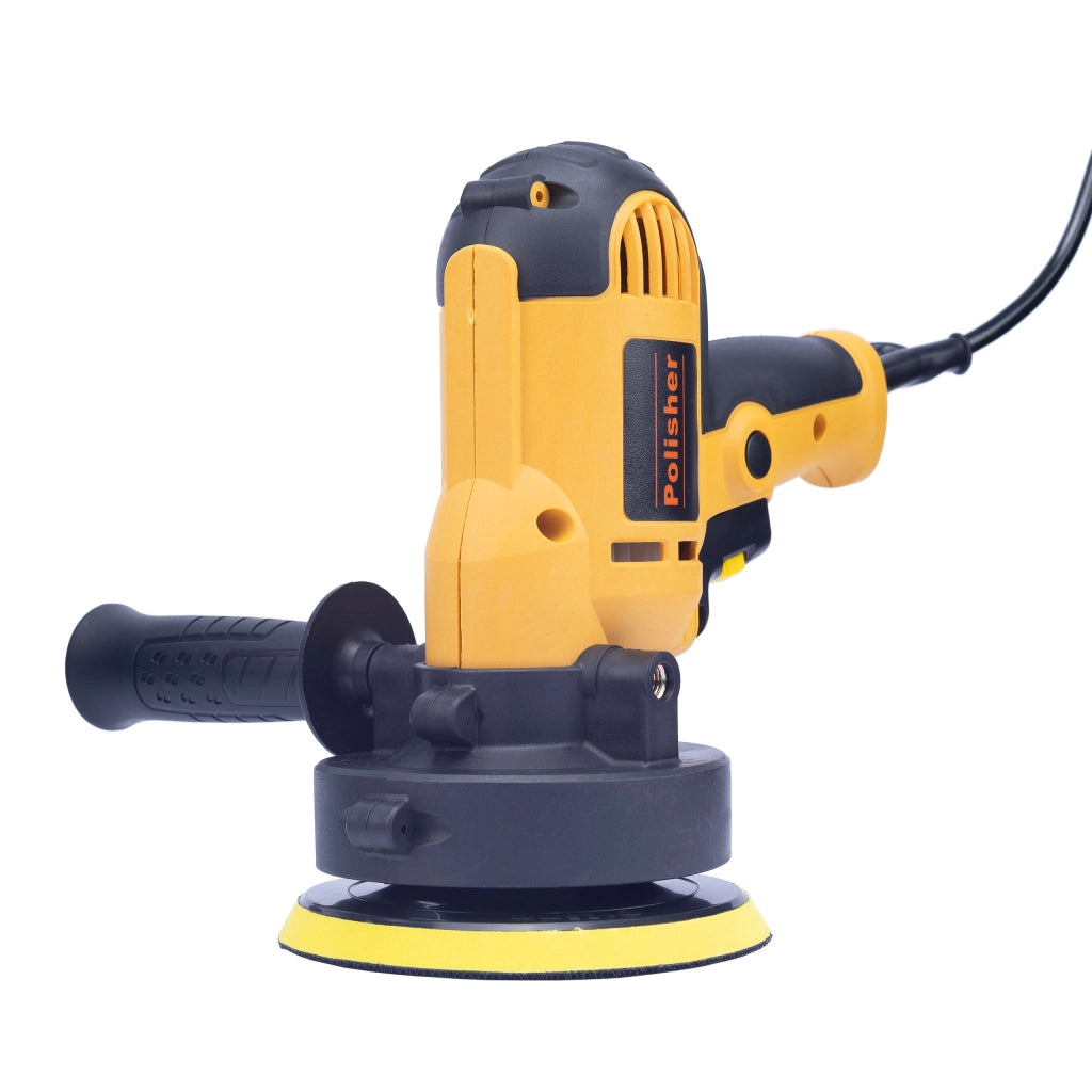 Polisher Auto Rosfix Set – 10 Panni Inclusi | 700W, 600-3700 RPM, Ø125mm | Per Auto, Legno, Metallo, Plastica