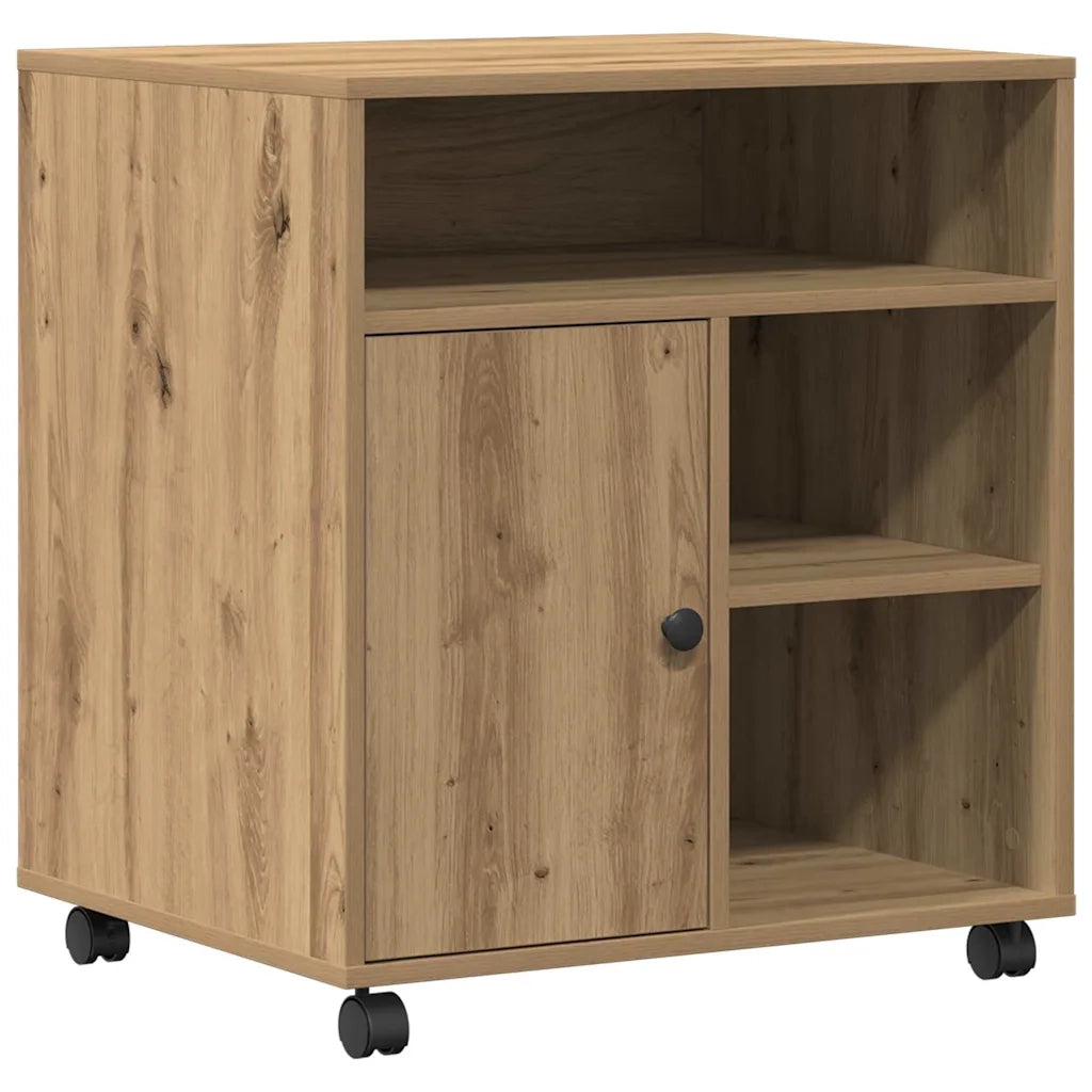 Supporto per Stampante rovere artigianale 60 x 50 x 67 cm 862283